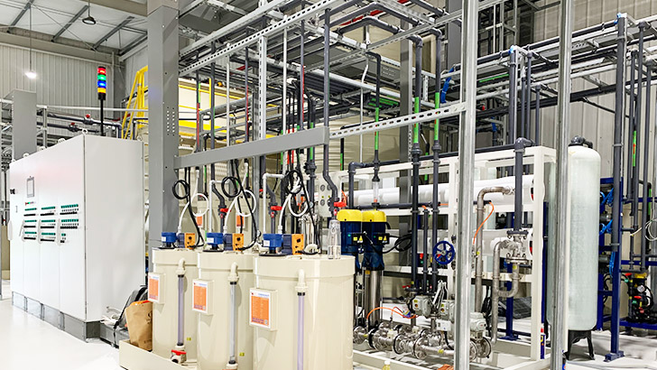 維美德中國(guó)考察西安表面處理廢水處理零排放工程項(xiàng)目